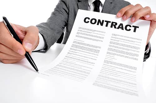 Why do we seek for a lawyer to write a contract?