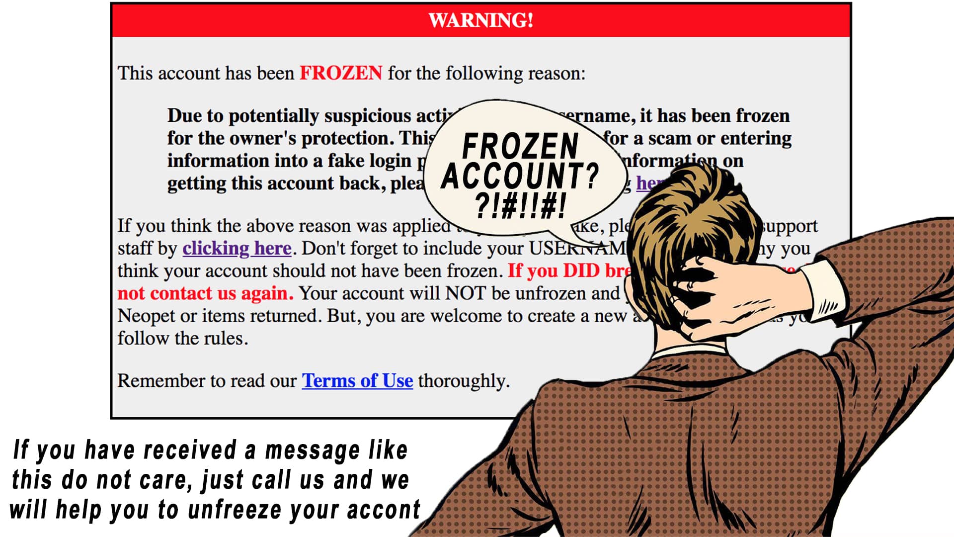 What To Do About Frozen Accounts